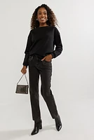Melinda Embellished Back Heart Sweatshirt