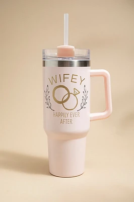 Wifey Happily Ever After 40oz Tumbler