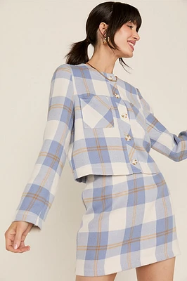 Maria Plaid Mini Skirt