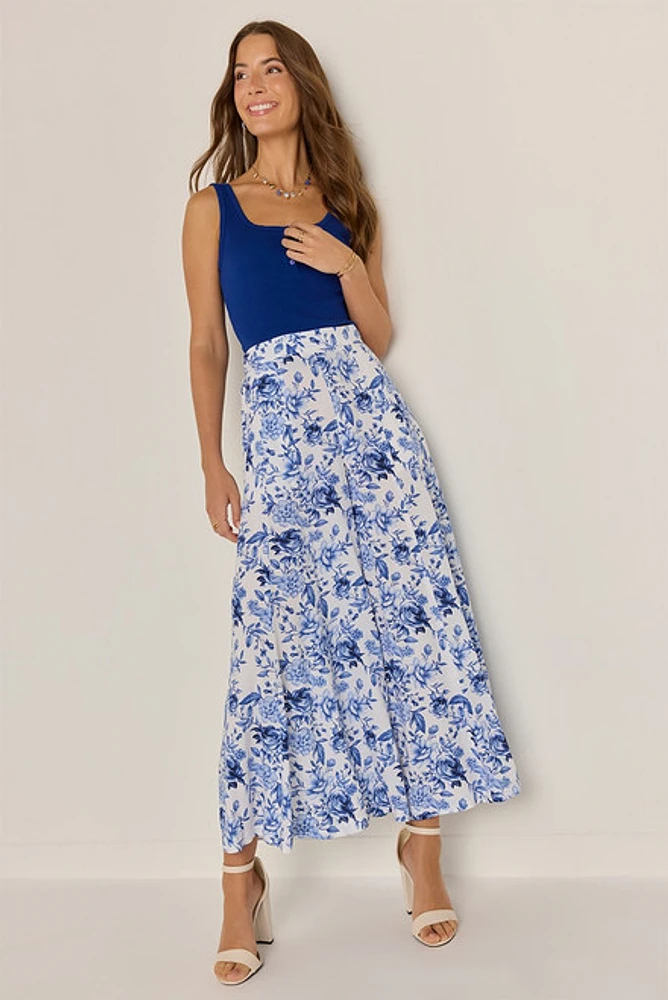 Lisa Floral Print Wide Leg Pants