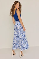 Lisa Floral Print Wide Leg Pants