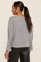 Ivy Oversized Long Sleeve Top