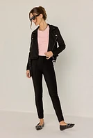 Katie Faux Suede Moto Jacket