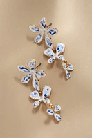 June Ceramic Floral Drop Earrings