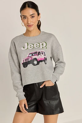 Jeep Crewneck Graphic Sweatshirt
