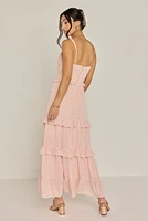 Alexis Strappy Ruffle Tiered Maxi Dress