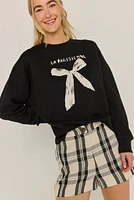 La Parisienne Graphic Sweatshirt