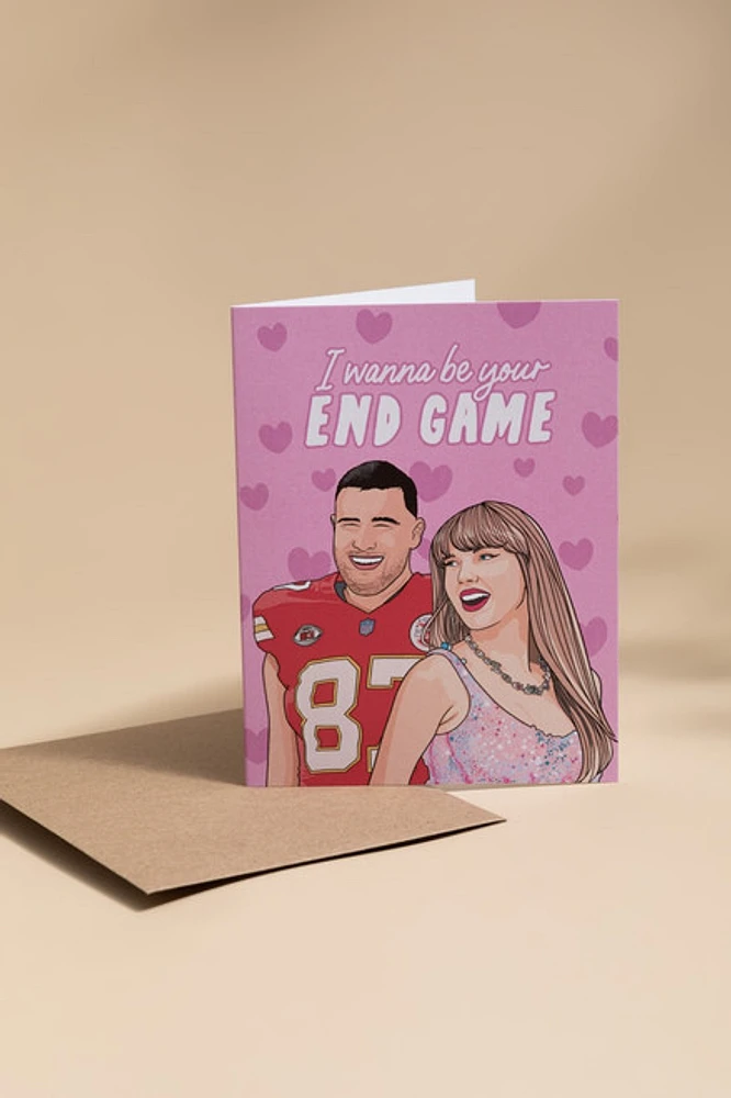 Taylor And Travis I Wanna Be Your Endgame Greeting Card