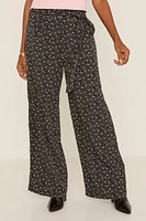 Bianca Ditsy Floral Print Fluid Pants