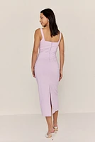 Miley Square Neck Midi Dress