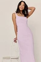 Miley Square Neck Midi Dress