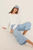 Justine Front Pocket Cullote Pants