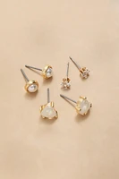 Irene Mixed Style Stud Earring Set