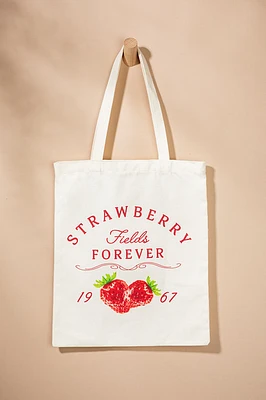 Strawberry Fields Forever Tote Bag