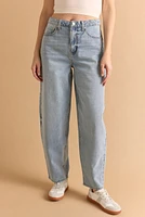 Michelle Barrel Leg Denim Jeans