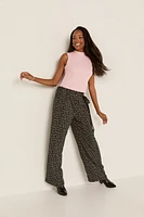 Christine Mock Neck Knitted Tank Top Light