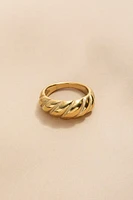 Sophie Stainless Steel Croissant Ring