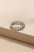 Barbara Stainless Steel Chain Ring