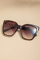 Anita Clover Temple Oversized Sunglasses