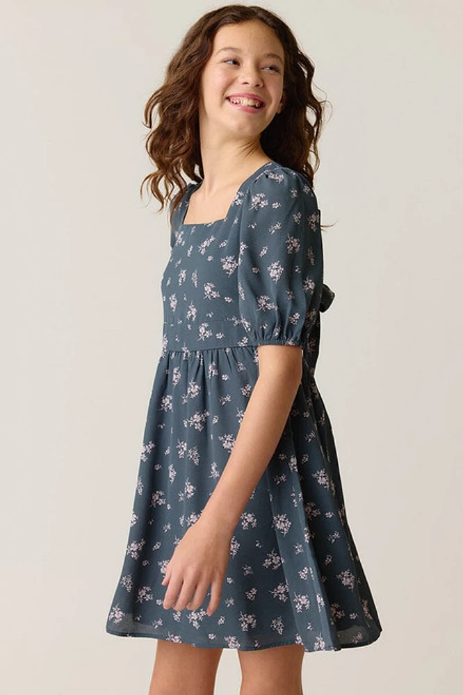 Hello Franki Double Bow Back Dress for girls