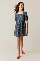 Hello Franki Double Bow Back Dress for girls