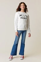 Hello Franki Spill The Tea Sweatshirt for girls