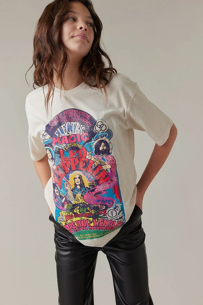 Hello Franki Led Zeppelin Graphic Tee for girls