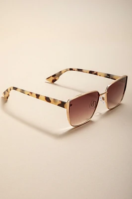 Katy Cat Eye Animal Pattern Sunglasses