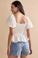 Georgia Puff Sleeve Blouse