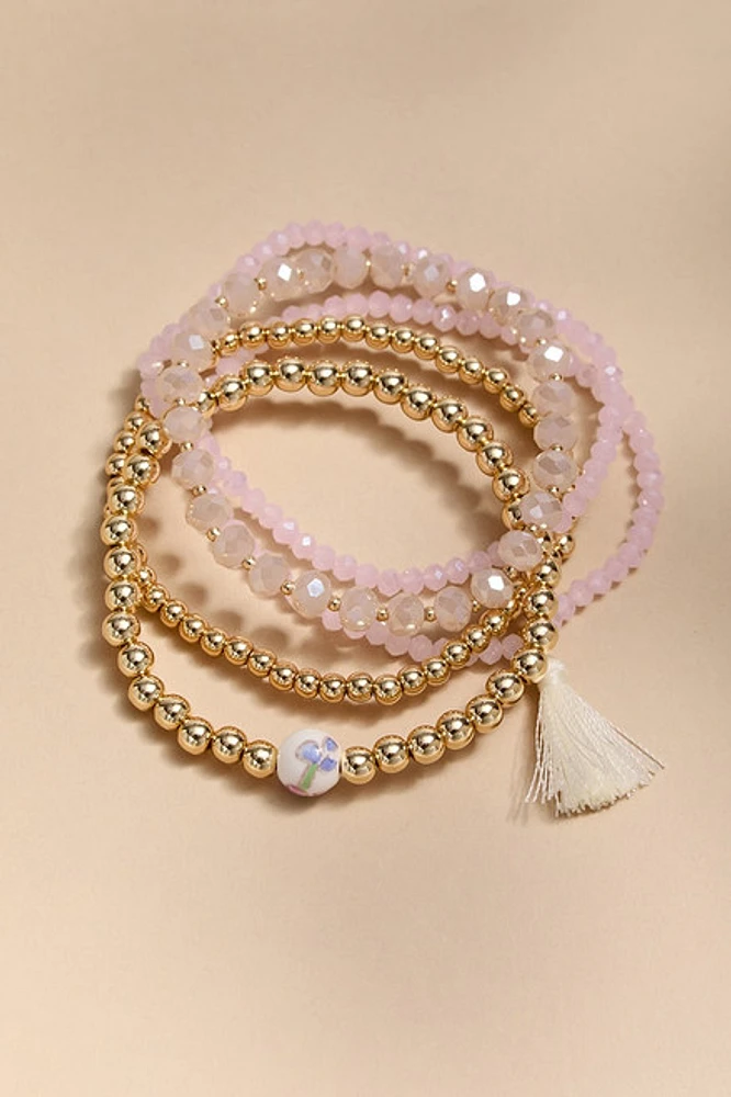 Cecile Beaded Bracelet Set