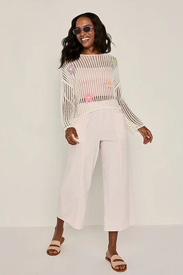 Tracy Double Pocket Culotte Pants