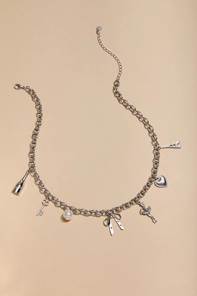 Ida Chunky Ballerina Charm Necklace