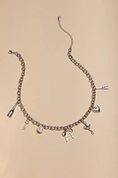 Ida Chunky Ballerina Charm Necklace