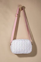 Gina Floral Quilted Crossbody Bag