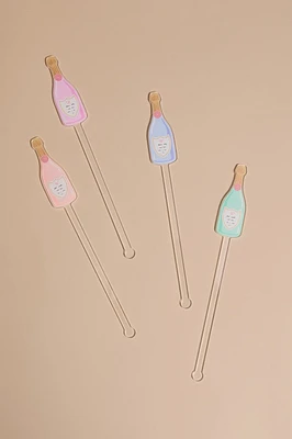 Champagne Bottle Stir Sticks