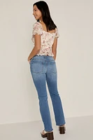 Katie Lace Up Jeans