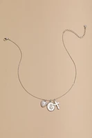 Rhea Shaky Charm Short Drop Necklace