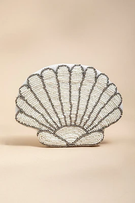 Amy Seashell Beaded Pouch