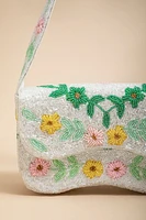 Annie Floral Beaded Shoulder Bag