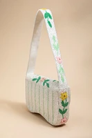 Annie Floral Beaded Shoulder Bag