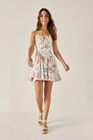Alison Floral Mini Dress