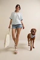 Melanie Crewneck Dolman Tee