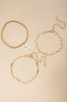 Brittney Cross Bracelet Set