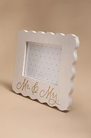 Mr and Mrs Wooden Picture Frame