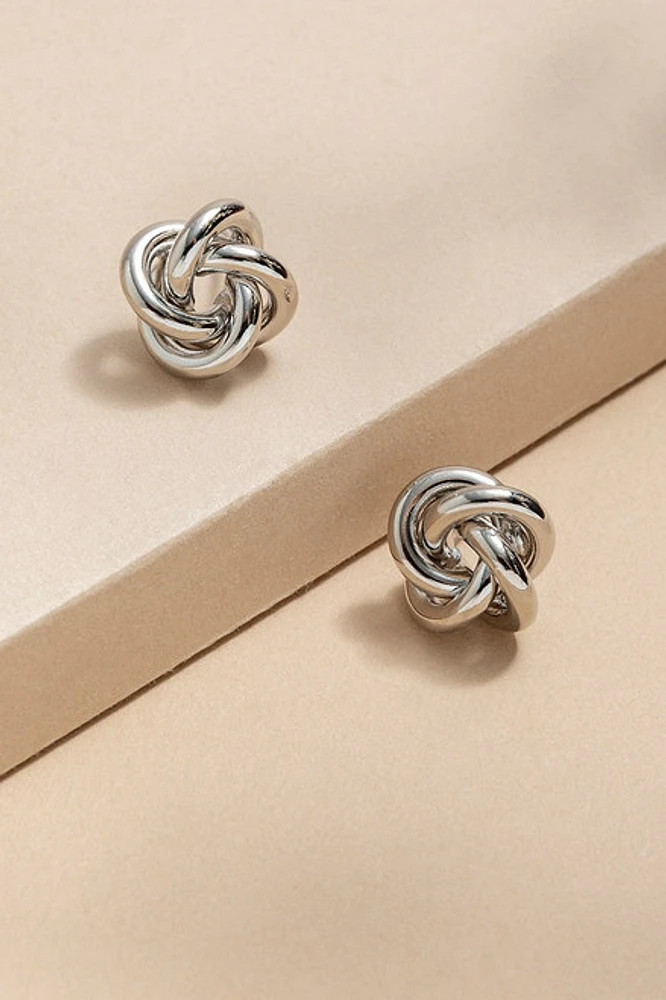 Kayla Knot Stud Earrings