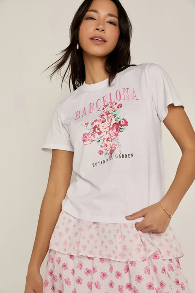 Barcelona Botanical Garden Graphic Tee