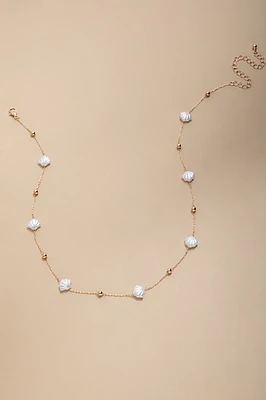 Sandra Shell Station Necklace