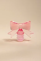 Pink Bow Wide Bottle Stopper