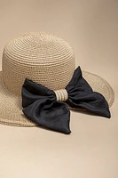 Nadia Pony Bucket Box Straw Hat