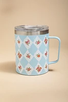 Harlequin Bouquet Travel Mug